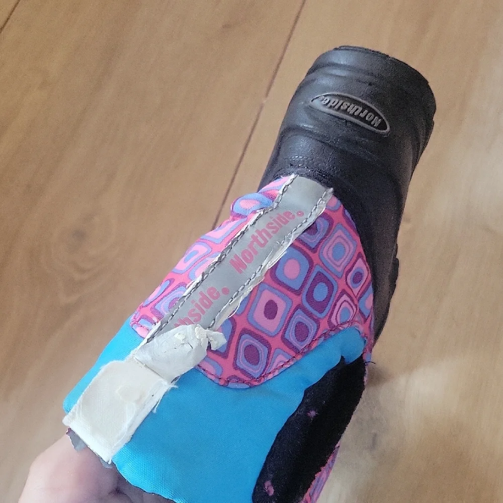 Northside Kids Boots - Pink and Blue Pattern